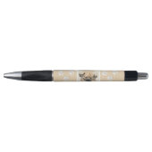 Pekingese schildering - Kute Original Dog Art Pen (Voorkant)