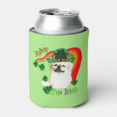 Pekingese St Patricks Blikjeskoeler (Blikje Voorkant)