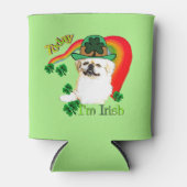 Pekingese St Patricks Blikjeskoeler (Voorkant)