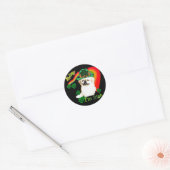 Pekingese St. Patrick's Day Ronde Sticker (Envelop)