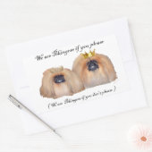 Pekingese Stickers (Envelop)