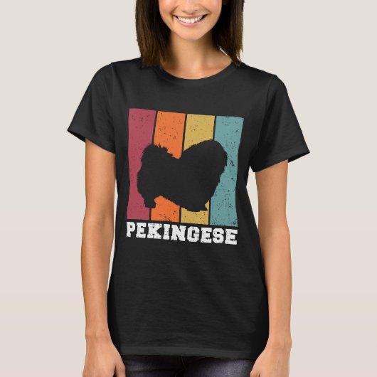 Pekingese  t-shirt (Voorkant)