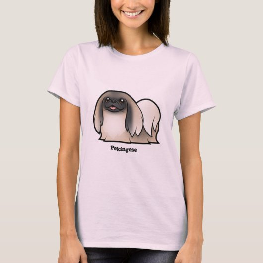 Pekingese T-shirt (Voorkant)