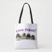 Pekingese Tas inclusief de Peke-Ends! (Voorkant)