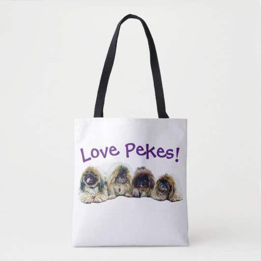 Pekingese Tas inclusief de Peke-Ends! (Voorkant)