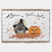 Pekingese Throw Blanket Deken (Voorkant)