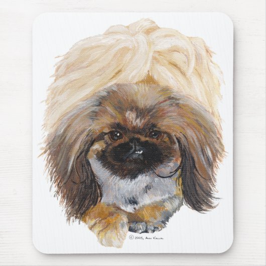 Pekingese Tuffy Muismat (Voorkant)