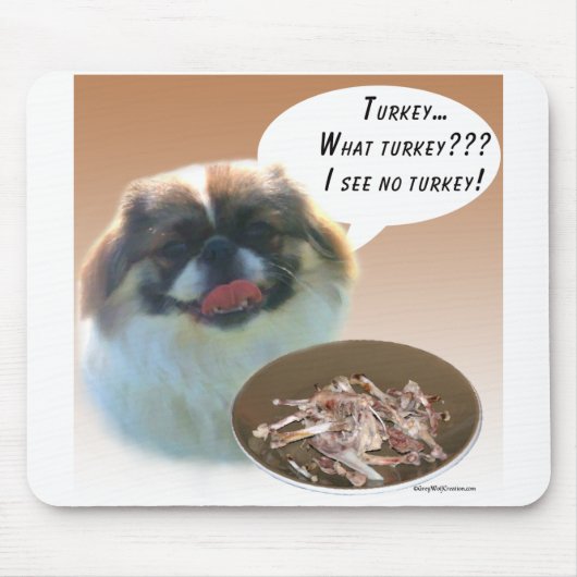 Pekingese Turkije Muismat (Voorkant)