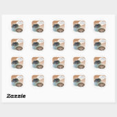 Pekingese Turkije Ronde Sticker (Vel)
