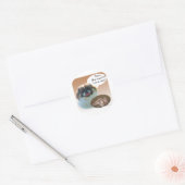 Pekingese Turkije Ronde Sticker (Envelop)