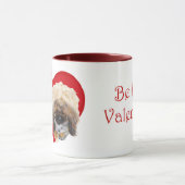 Pekingese Valentijnsbeker Mok (Midden)