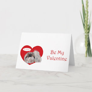 Pekingese Valentijnskaart Feestdagen Kaart