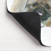 Pekingese Wijsheid - De gemiddelde Hond is aardige Muismat (Hoek)