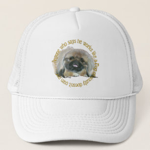 Pekingese Wijsheid - Werken als een Hond Trucker Pet