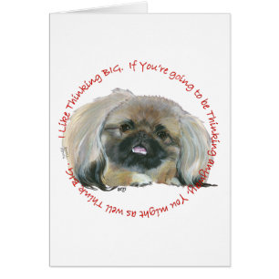 Pekingese Wisdom - Dinking BIG