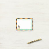 Pekingese Witch Post-it Notes (Op bureau)