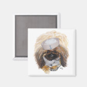 Pekingese Zeelieden Magneet (Voorkant / Achterkant)