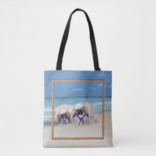 Pekingese Zeelieden Tote Bag