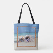 Pekingese Zeelieden Tote Bag (Achterkant)