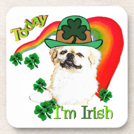 Pekingnese St Patricks Bier Onderzetter