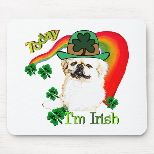 Pekingnese St Patricks Muismat (Voorkant)