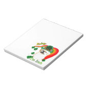 Pekingnese St Patricks Notitieblok (Linkerzijde)