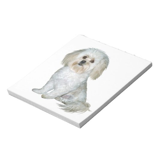 Pekkapoo (Peek-a-Poo) Notitieblok (Linkerzijde)