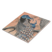 Pekken op Bleke Melon-keramische Tegel Tegeltje (Zijkant)