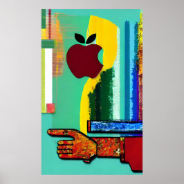 Peklo - Ken Gage Surrealistische Kunst Poster