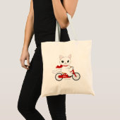 Peko de witte kat tote bag (Voorkant (product))