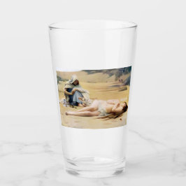 Pelagia en Philammon (Dood van een mooie heilige) Glas