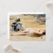 Pelagia en Philammon (Dood van een mooie heilige) Kaart (Voorkant / Achterkant in situ)