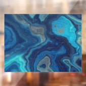 “Pelagic Contours” – Een abstract zeegezicht Raamsticker (Vel 2)