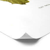 Pelargonium 'Zijne Majesteit' Poster (Hoek)