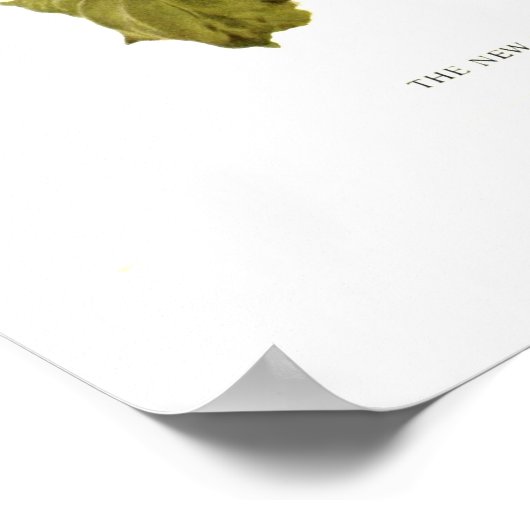 Pelargonium 'Zijne Majesteit' Poster (Hoek)