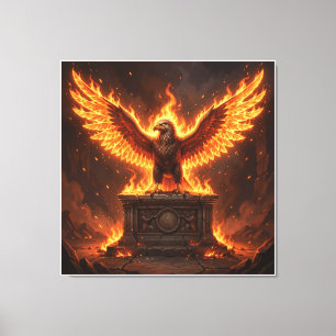 Pelasgisch Altaar van de Vlammende Adelaar VII Canvas Afdruk