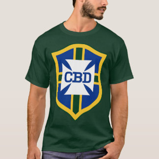 Pele Brasil 1970 CBD Jersey FrontBack Print T-shirt