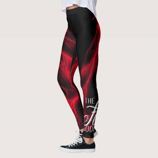 Pele De Hawaïaanse Godin Zwarte Leggings (Links)