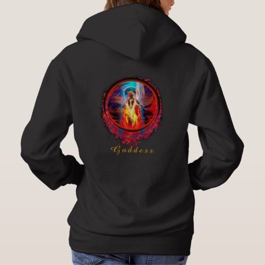  PELE Goddess of Fire Hoodie (Achterkant)