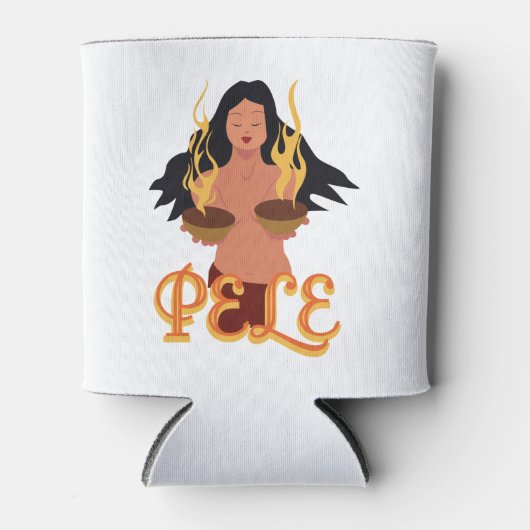 Pele Goddess van Volcanoes Blikjeskoeler (Voorkant)