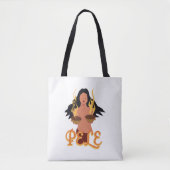 Pele Goddess van Volcanoes Tote Bag (Voorkant)