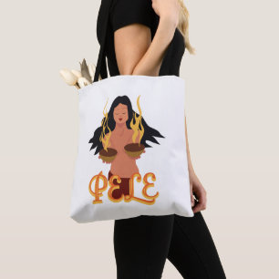 Pele Goddess van Volcanoes Tote Bag