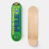 PELE IN JAMAICA 1975 8 1/4" Skateboard Deck (Voorkant)