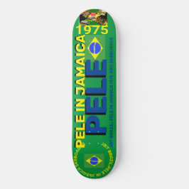 PELE IN JAMAICA 1975 8 1/4" Skateboard Deck