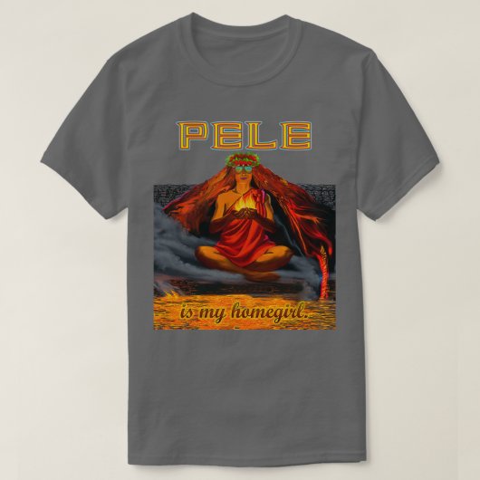 Pele is mijn thuisbasis t-shirt (Design voorkant)