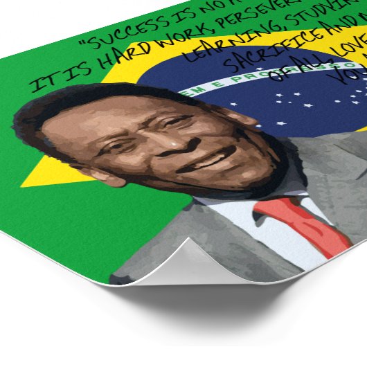 Pele Quote Poster (Hoek)