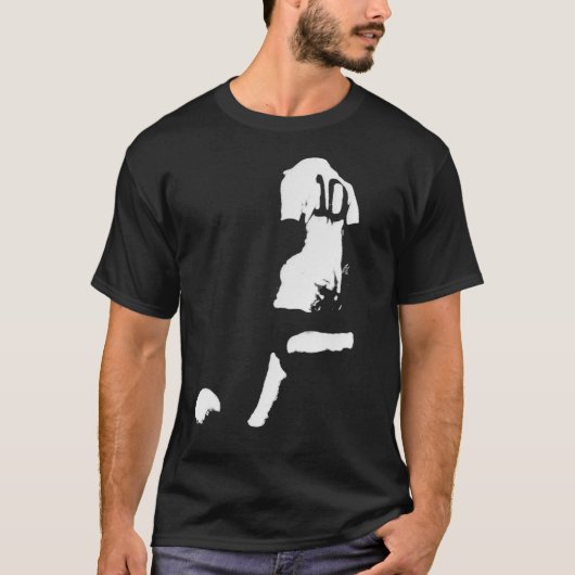 Pele Silhouette Classic T-Shirt (Voorkant)