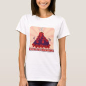 Pele Volcano Goddess T-shirt (Voorkant)