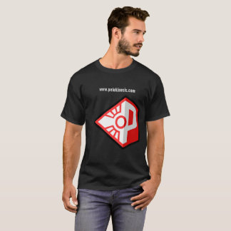 Pelekinesis-Logo, over Halfweg naar beneden T-shirt
