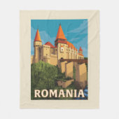 Peles Castle Roemenië Fleece Deken (Voorkant)